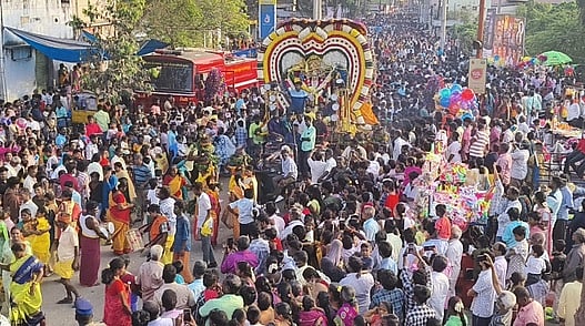 வேலூரில் இன்று மயானக் கொள்ளை: 500 போலீஸாா் பாதுகாப்பு