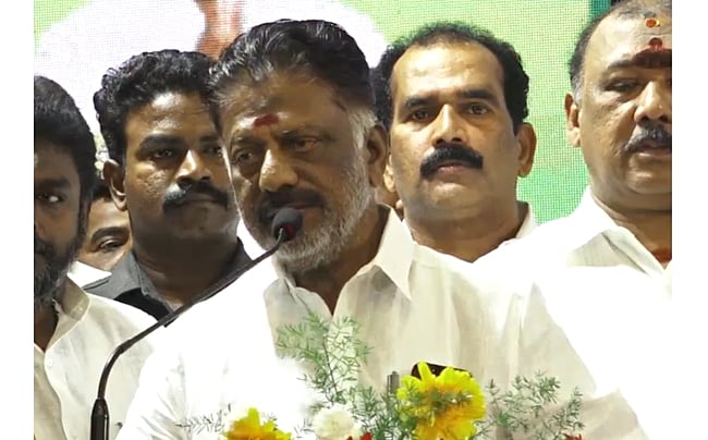 இபிஎஸ் உடன் கூட்டணி இல்லை - பழனிசாமிக்கு பாடம் புகட்டுவோம் : ஓபிஎஸ்