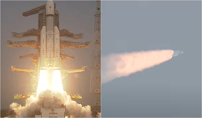 6,100 கிலோ செயற்கைக்கோள் நிலைநிறுத்தம்: எல்விஎம்-3 ராக்கெட் மூலம் இஸ்ரோ புதிய சாதனை