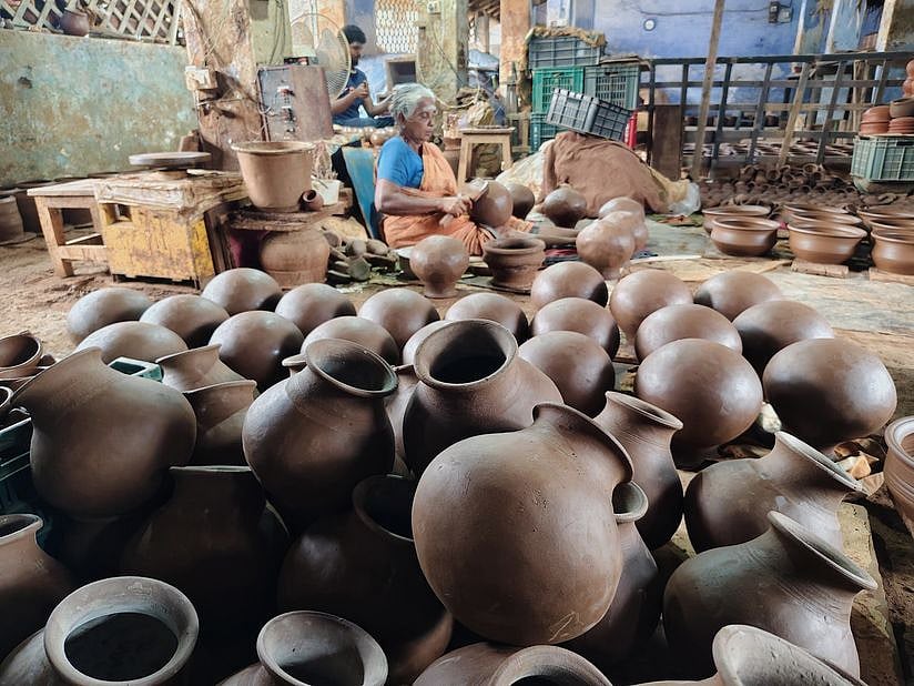 இறுதிக்கட்ட பொங்கல் பானை தயாரிப்புப் பணிகள் தீவிரம்