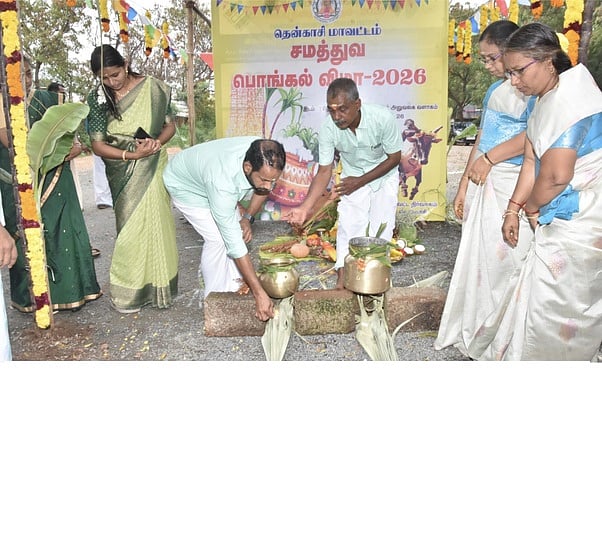 தென்காசியில் சமத்துவப் பொங்கல் விழா