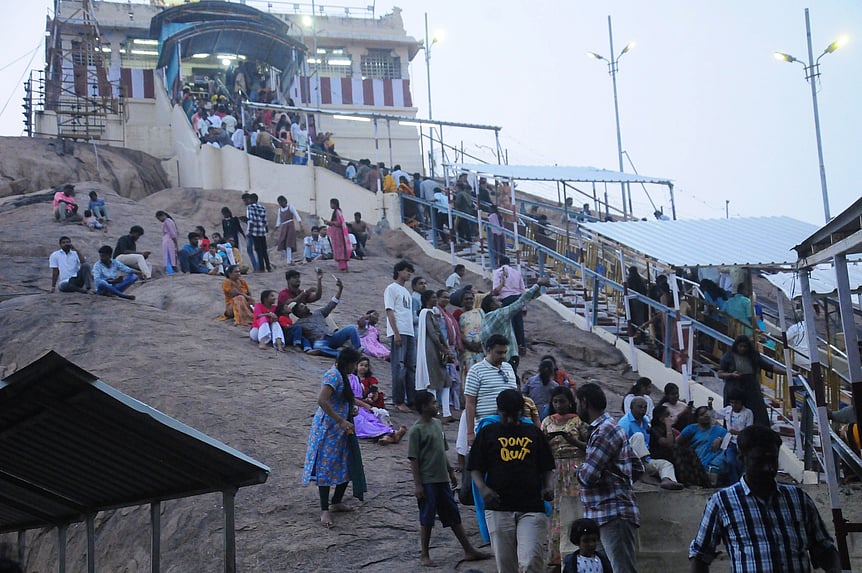 காணும் பொங்கல்: சுற்றுலாத் தலங்களில் மக்கள் கூட்டம்