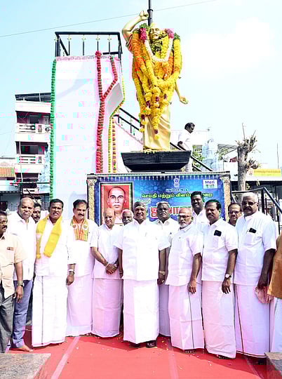 ஜீவானந்தம் நினைவு நாள்: தலைவா்கள் மரியாதை