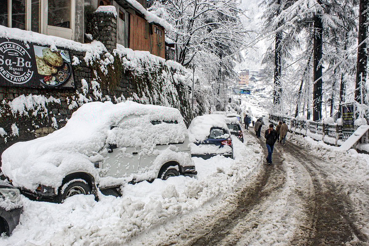 வடமாநிலங்களில் கடும் பனிப்பொழிவு - புகைப்படங்கள்