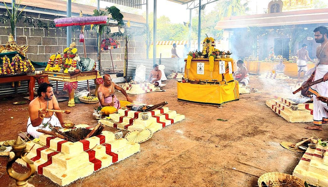 மணிமங்கலம் ராஜகோபால சுவாமி கோயிலில் நாளை கும்பாபிஷேகம்