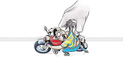 கோவில்பட்டியில் பைக் திருட்டு