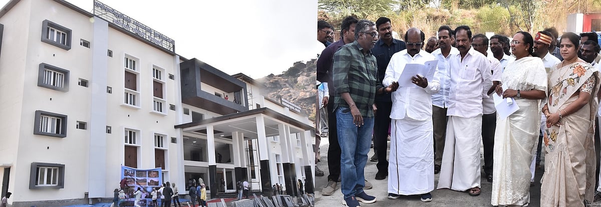 மத்திய அரசு நிதி ஒதுக்காததால் கிடப்பில் 11 ரயில்வே மேம்பாலங்கள்: அமைச்சா் எ.வ.வேலு