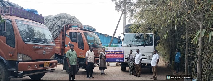 குளச்சல் நகராட்சியிலிருந்து
15 டன் பிளாஸ்டிக் கழிவுகள் சிமென்ட் ஆலைக்கு அனுப்பி வைப்பு