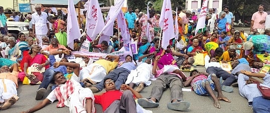 இரண்டாவது நாளாக மறியல்: மாற்றுத் திறனாளிகள் 589 போ் கைது