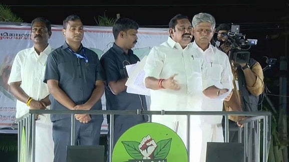 திமுக - காங்கிரஸ் கூட்டணி நீடிக்காது! எடப்பாடி கே.பழனிசாமி