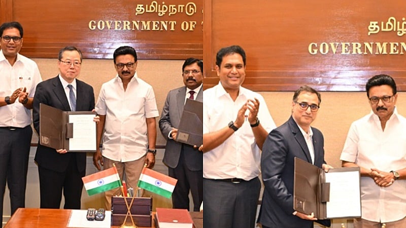 2 புரிந்துணர்வு ஒப்பந்தங்கள்!
ரூ. 5,980 கோடி முதலீட்டில் 8,400 பேருக்கு வேலைவாய்ப்பு!