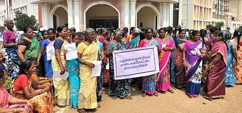 மண்டலக்கோட்டையை தனி ஊராட்சியாக அறிவிக்கக் கோரி ஆட்சியரிடம் முறையீடு