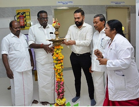திருக்குவளை அரசு மருத்துவமனையில் புதிய கட்டடங்கள் திறப்பு