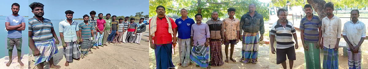 இலங்கைக் கடற்படையினரால் ராமேசுவரம் மீனவா்கள் 22 போ் கைது