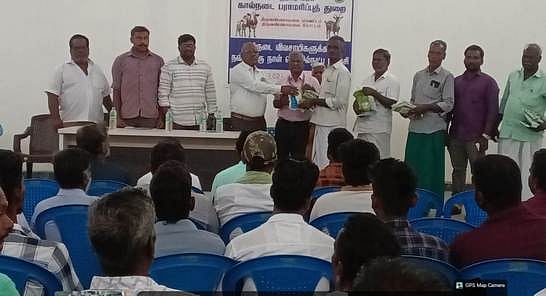 கால்நடை விவசாயிகளுக்கு தொழில்நுட்பப் பயிற்சி