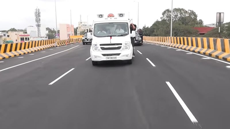 மதுரை வைகையில் புதிய மேம்பாலம்! முதல்வர் திறப்பு!