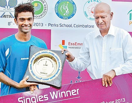 ஐடிஎஃப்: ஜீவன் நெடுஞ்செழியன் சாம்பியன்