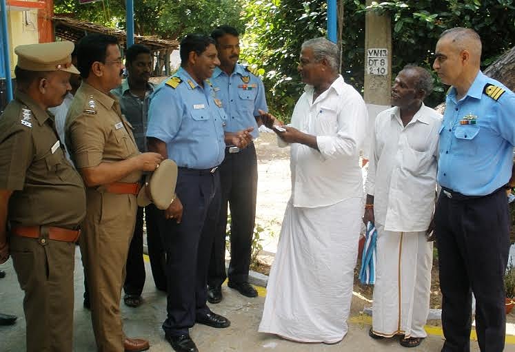 கோடியக்கரை,வேதாரண்யத்தில் கடற்படை கமோடர் ஆய்வு