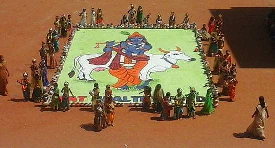 வேலம்மாள் வித்யாலயா பள்ளியின் கிருஷ்ண ஜெயந்தி விழா கொண்டாட்டம்!