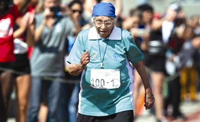 நூறு வயதிலும் சாதிக்கலாம்! : நூறு வயது இளைஞி மன் கவுர்