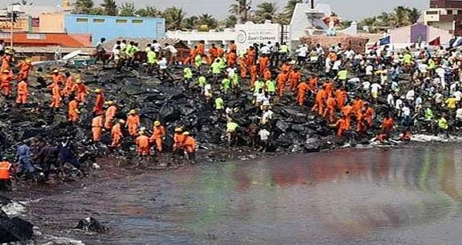 கடலில் எண்ணெய் கொட்டியது விபத்து அல்ல: ஐஐடி சென்னை வெளியிட்டுள்ள விரிவான அறிக்கை