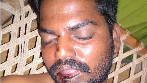 முத்தூரில் பெட்ரோல் பங்க் ஊழியர் மர்மச் சாவு