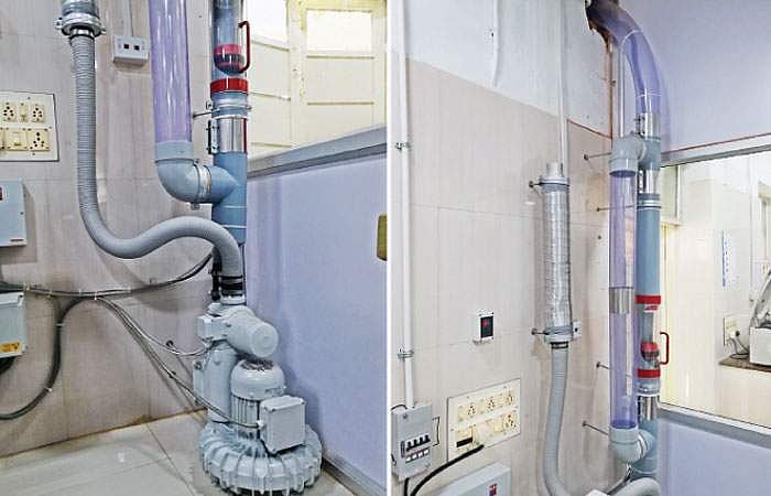 ஆய்வகப் பரிசோதனைக்கு ரத்த மாதிரிகளை அனுப்ப தானியங்கி முறை: எழும்பூர் குழந்தைகள் நல மருத்துவமனையில் அறிமுகம்