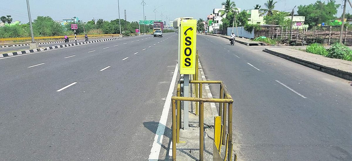 தமிழக ஓட்டுநர்களிடம் விழிப்புணர்வு இல்லாததால் தேசிய நெடுஞ்சாலைகளில் காட்சிப் பொருளாகும் எஸ்ஓஎஸ் சாதனம்