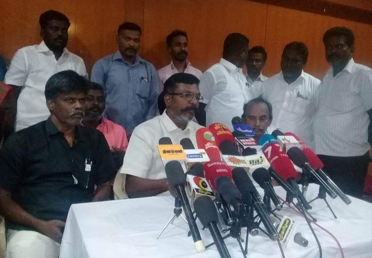 சமூக வலை தளங்களை கட்டுப்படுத்த மத்திய அரசு நடவடிக்கை எடுக்கவேண்டும்: தொல்.திருமாவளவன் எம்.பி