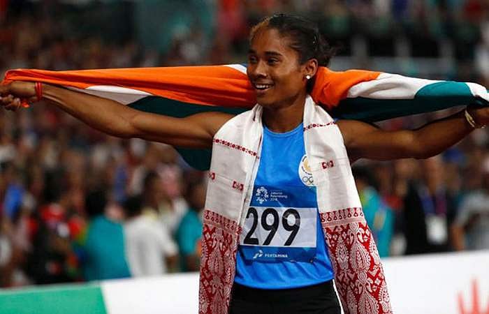 என்னை தொடர்ந்து வாழ்த்துங்கள்: 5 தங்கம் குவித்த ஹிமா தாஸ் அன்பான வேண்டுகோள்