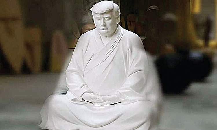 டிரம்ப் புத்தர்!