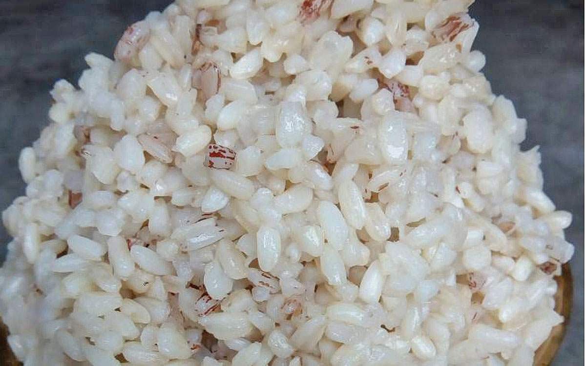 வேக வைக்காமல் சோறு