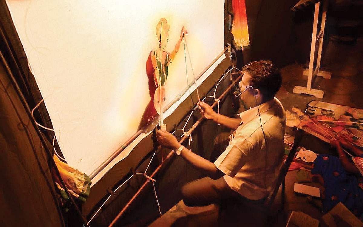 நசித்து வரும் தோல் பாவை கூத்து!