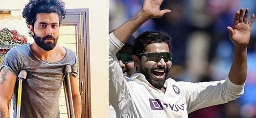 நான்கு மாதங்களுக்கு முன்பு ஊன்றுகோலுடன்: இன்று 5 விக்கெட்டுகள்!